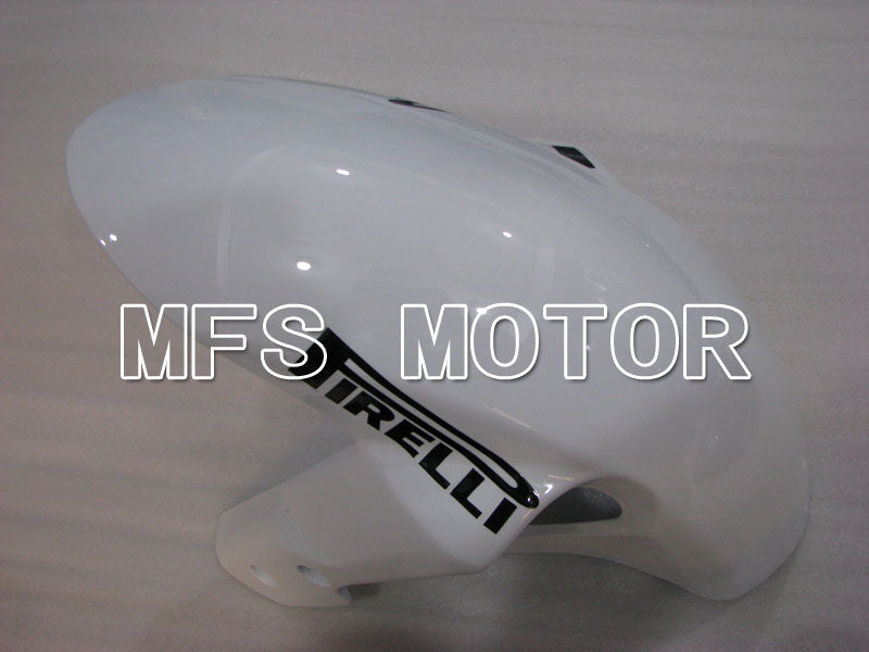 Suzuki GSXR600 GSXR750 2006-2007 Injection ABS Fairing - Corona - Black White - MFS2320