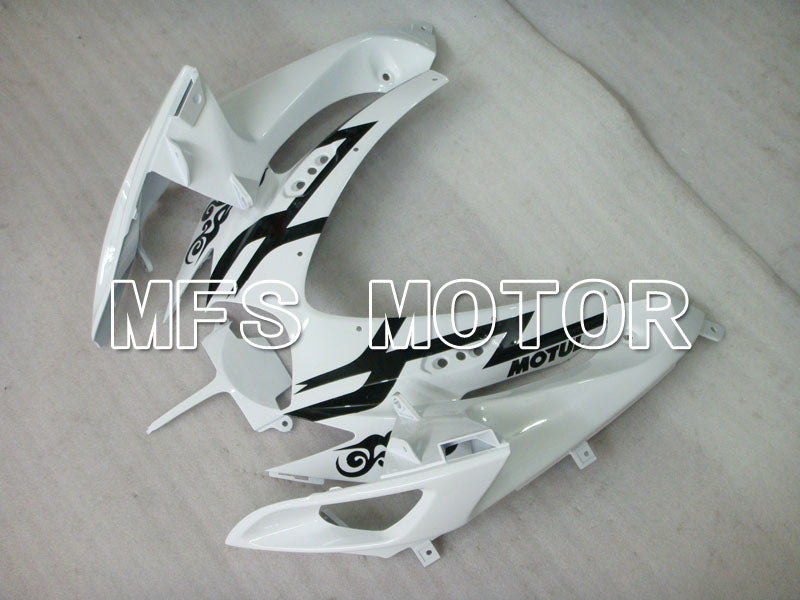 Suzuki GSXR600 GSXR750 2006-2007 Injection ABS verkleidung - Corona - Schwarz Weiß - MFS2325