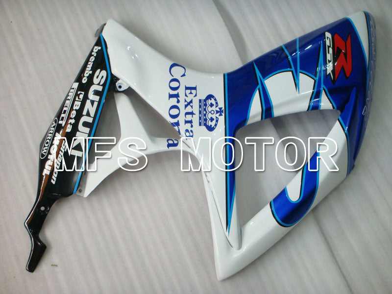 Suzuki GSXR600 GSXR750 2006-2007 Injection ABS Fairing - Corona - Blue White - MFS2329