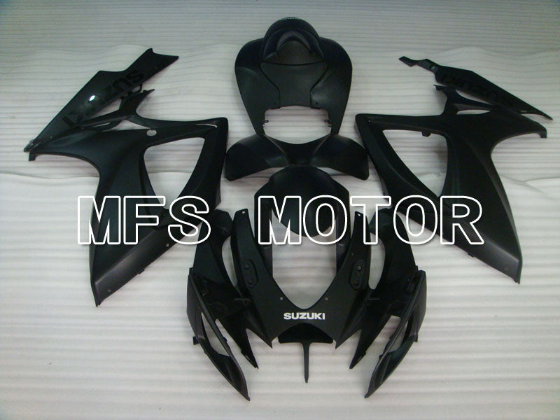 Suzuki GSXR600 GSXR750 2006-2007 Injection ABS Fairing - Factory Style - Black Matte - MFS2331
