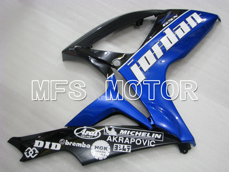 Suzuki GSXR600 GSXR750 2006-2007 Injection ABS Fairing - Jordan - Blue Black - MFS2345