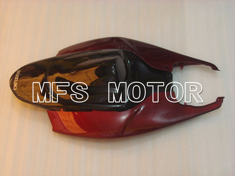 Suzuki GSXR600 GSXR750 2006-2007 Injection ABS Fairing - Factory Style - Black Red wine color - MFS2360