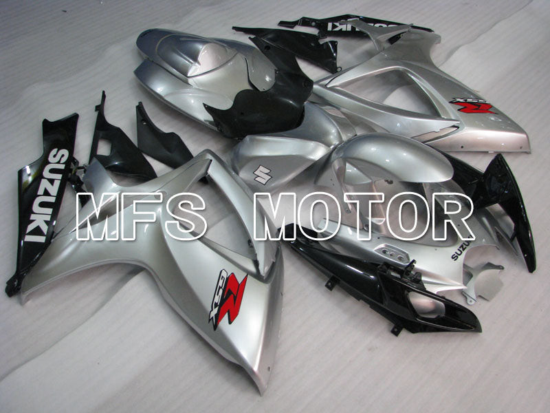Suzuki GSXR600 GSXR750 2006-2007 Injection ABS Fairing - Factory Style - Silver - MFS2363