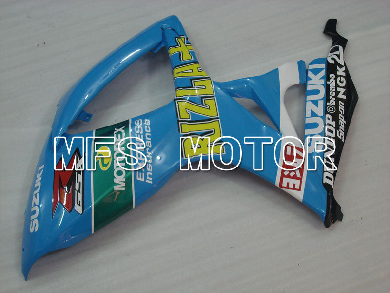 Suzuki GSXR600 GSXR750 2006-2007 Injection ABS Fairing - Rizla+ - Blue - MFS2367