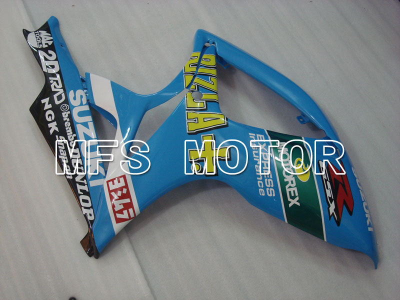 Suzuki GSXR600 GSXR750 2006-2007 Injection ABS Fairing - Rizla+ - Blue - MFS2367