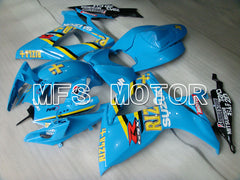 Suzuki GSXR600 GSXR750 2006-2007 Injection ABS Fairing - Rizla+ - Blue - MFS2368