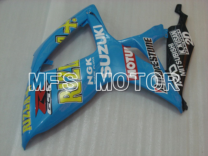 Suzuki GSXR600 GSXR750 2006-2007 Injection ABS Fairing - Rizla+ - Blue - MFS2369