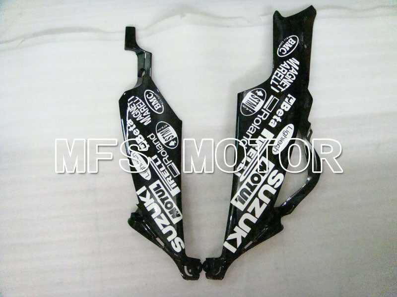 Suzuki GSXR600 GSXR750 2006-2007 Injection ABS Fairing - VIRU - Black White - MFS2370