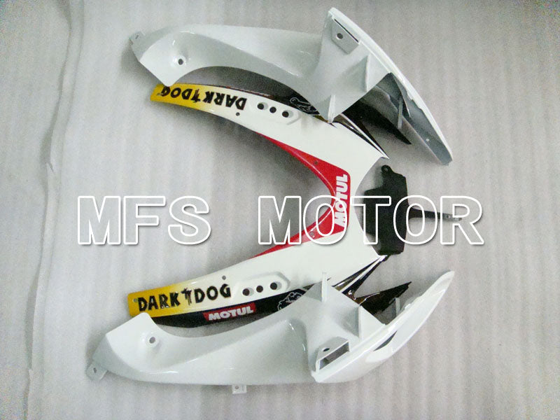 Suzuki GSXR600 GSXR750 2006-2007 Injection ABS Fairing - VIRU - Black White - MFS2370