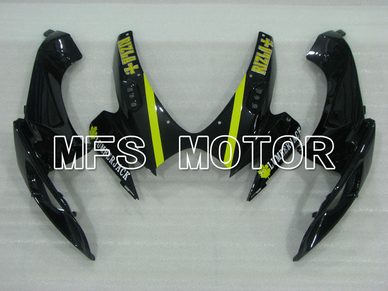 Suzuki GSXR600 GSXR750 2006-2007 Injection ABS Fairing - Rizla+ - Black - MFS2372