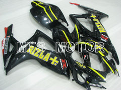 Suzuki GSXR600 GSXR750 2006-2007 Injection ABS Fairing - Rizla+ - Black - MFS2372