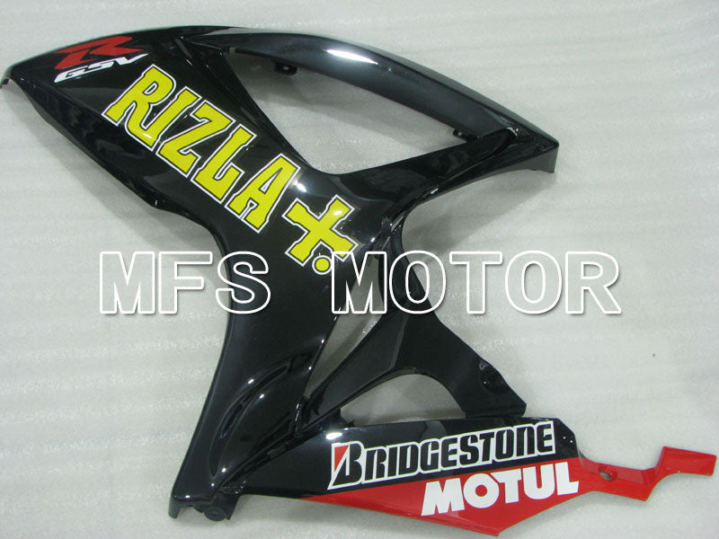 Suzuki GSXR600 GSXR750 2006-2007 Injection ABS Fairing - Rizla+ - Black - MFS2372