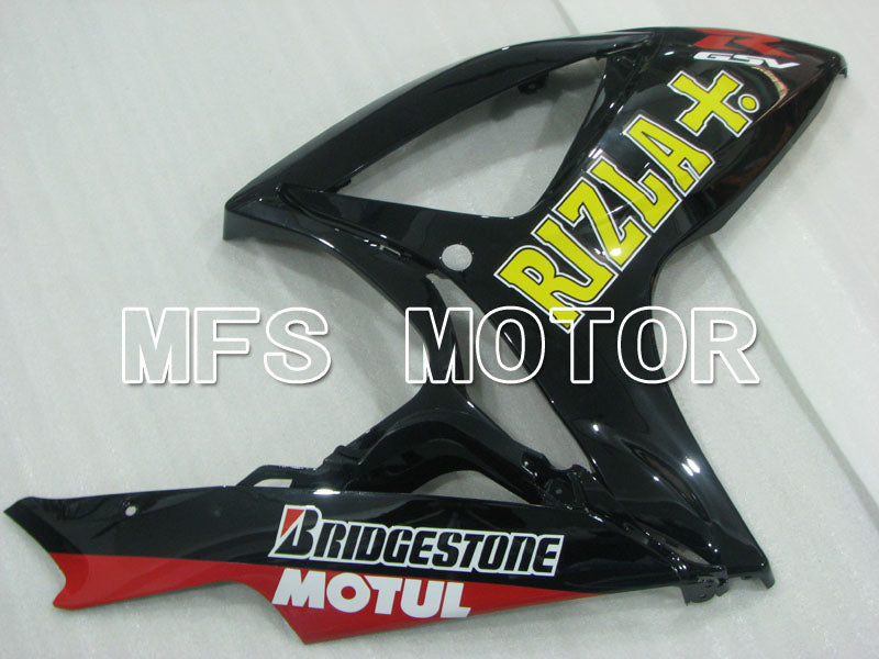 Suzuki GSXR600 GSXR750 2006-2007 Injection ABS Fairing - Rizla+ - Black - MFS2372