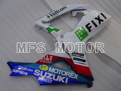 Suzuki GSXR600 GSXR750 2006-2007 Injection ABS Fairing - FIXI - Blue White - MFS2375