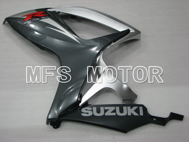 Suzuki GSXR600 GSXR750 2006-2007 Injection ABS Fairing - Factory Style - Black Silver - MFS2386