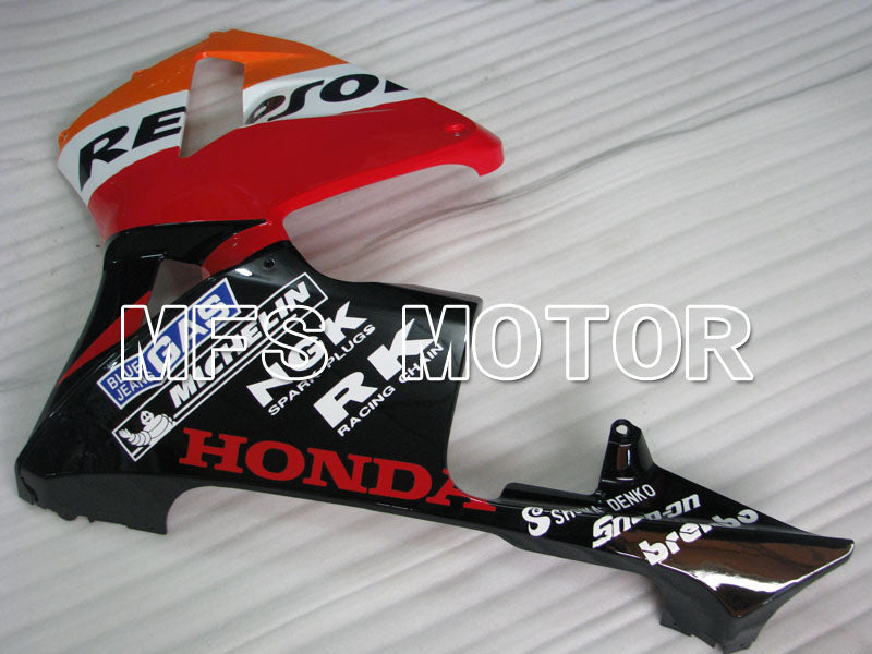 Honda CBR600RR 2005-2006 Injection ABS Fairing - Repsol - Orange Red Black - MFS2388
