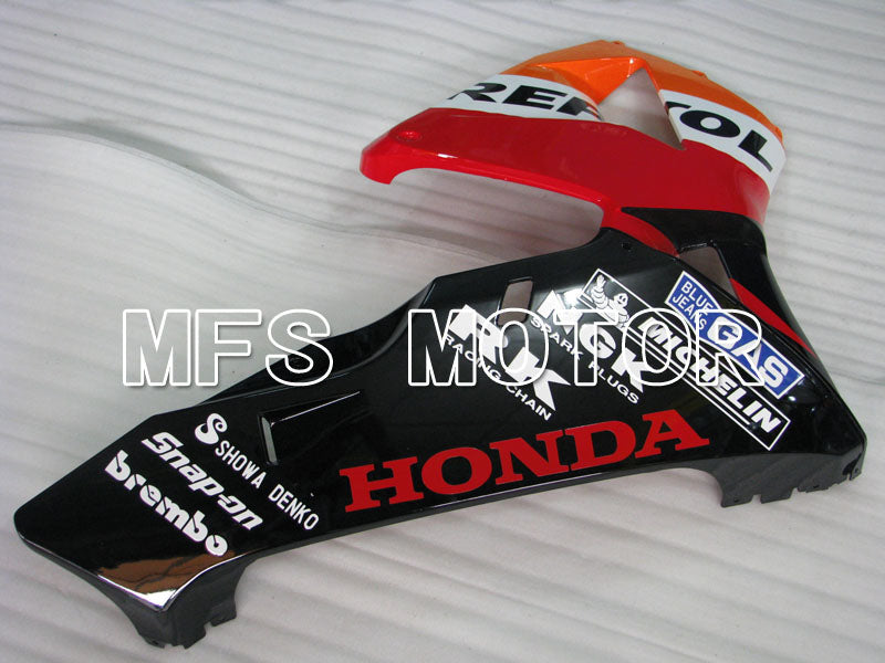 Honda CBR600RR 2005-2006 Injection ABS Fairing - Repsol - Orange Red Black - MFS2388