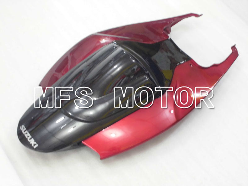 Suzuki GSXR600 GSXR750 2006-2007 Injection ABS Fairing - Factory Style - Black Red wine color - MFS2390