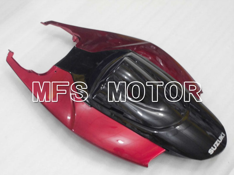 Suzuki GSXR600 GSXR750 2006-2007 Injection ABS Fairing - Factory Style - Black Red wine color - MFS2390