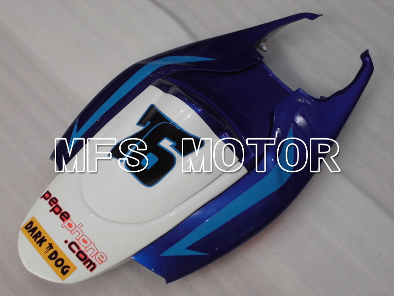 Suzuki GSXR600 GSXR750 2006-2007 Injection ABS Fairing - MOTUL - Blue White - MFS2391