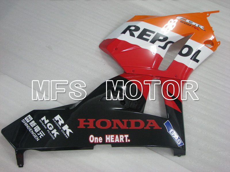 Honda CBR600RR 2013-2023 Injection ABS Fairing - Repsol - Orange Red Black - MFS2401