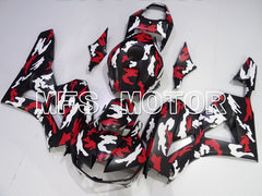 Carénage ABS injecté Honda CBR600RR 2013-2023 - Personnalisable - Rouge Blanc Noir - MFS2408