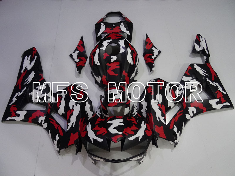 Carénage ABS injecté Honda CBR600RR 2013-2023 - Personnalisable - Rouge Blanc Noir - MFS2408