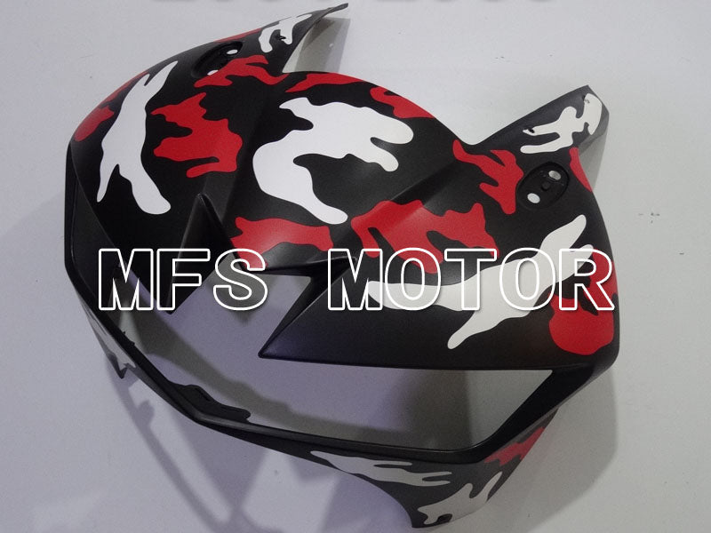 Carénage ABS injecté Honda CBR600RR 2013-2023 - Personnalisable - Rouge Blanc Noir - MFS2408