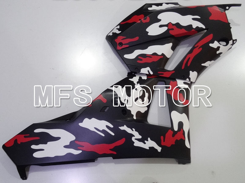 Carénage ABS injecté Honda CBR600RR 2013-2023 - Personnalisable - Rouge Blanc Noir - MFS2408