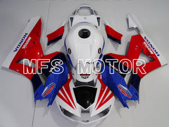 Honda CBR600RR 2013-2023 Injection ABS verkleidung - anpassen - Rot Weiß Blau - MFS2413