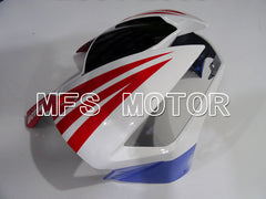 Honda CBR600RR 2013-2023 Injection ABS verkleidung - anpassen - Rot Weiß Blau - MFS2413