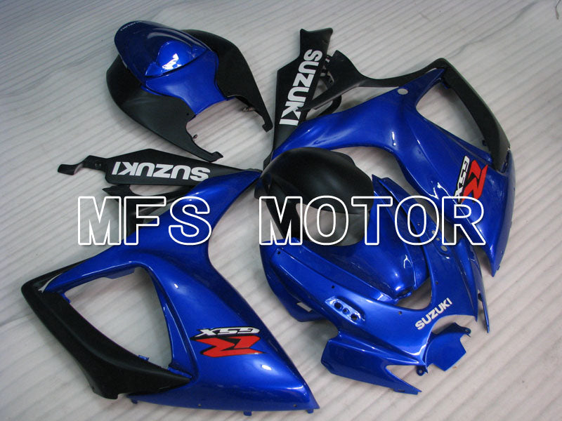 Suzuki GSXR600 GSXR750 2006-2007 Injection ABS Fairing - Factory Style - Blue Black - MFS2416