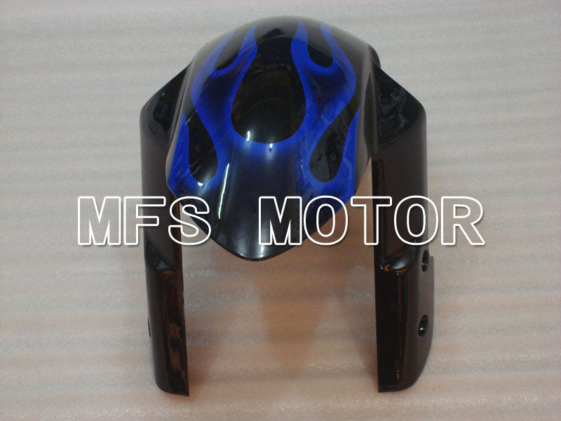 Suzuki GSXR600 GSXR750 2008-2010 Injection ABS Fairing - Flame - Blue - MFS2422
