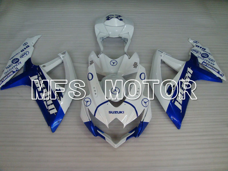 Suzuki GSXR600 GSXR750 2008-2010 Injection ABS Fairing - Jordan - Blue White - MFS2423