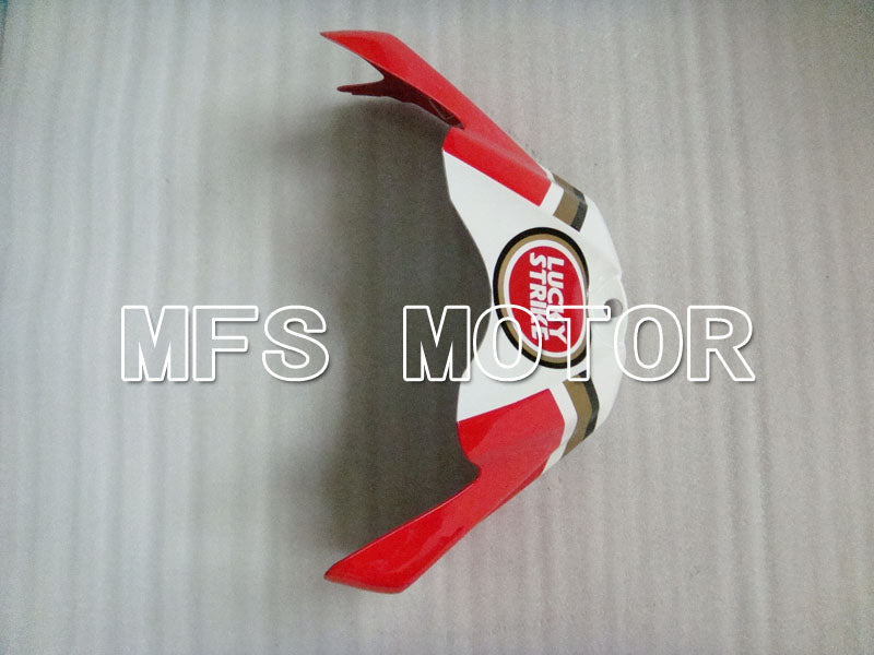 Suzuki GSXR600 GSXR750 2008-2010 Injection ABS Fairing - Lucky Strike - Red White - MFS2424