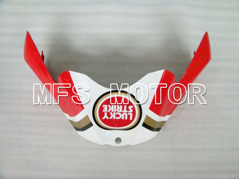 Suzuki GSXR600 GSXR750 2008-2010 Injection ABS Fairing - Lucky Strike - Red White - MFS2424