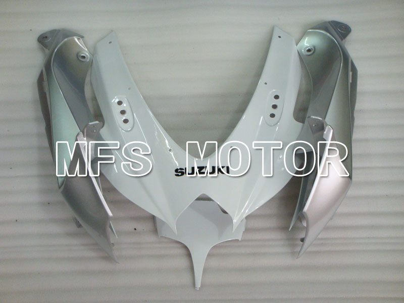 Suzuki GSXR600 GSXR750 2008-2010 Injection ABS Fairing - Factory Style - White Silver - MFS2428