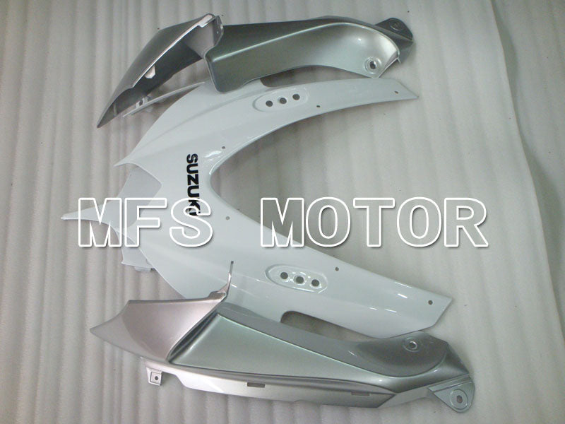 Suzuki GSXR600 GSXR750 2008-2010 Injection ABS Fairing - Factory Style - White Silver - MFS2428