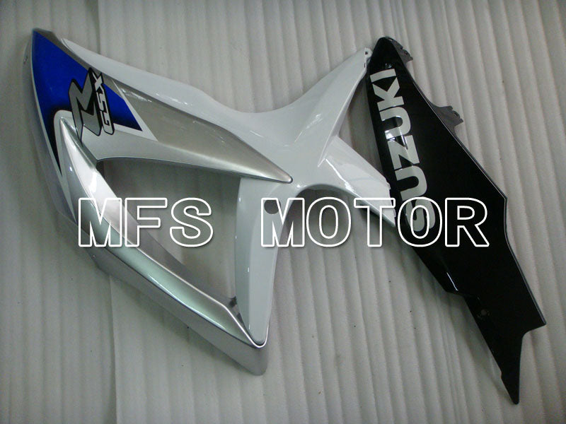 Suzuki GSXR600 GSXR750 2008-2010 Injection ABS Fairing - Factory Style - White Silver - MFS2428