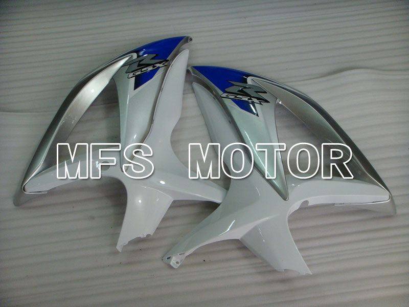Suzuki GSXR600 GSXR750 2008-2010 Injection ABS Fairing - Factory Style - White Silver - MFS2428