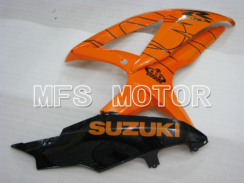Suzuki GSXR600 GSXR750 2008-2010 Injection ABS Fairing - Corona - Black Orange - MFS2431