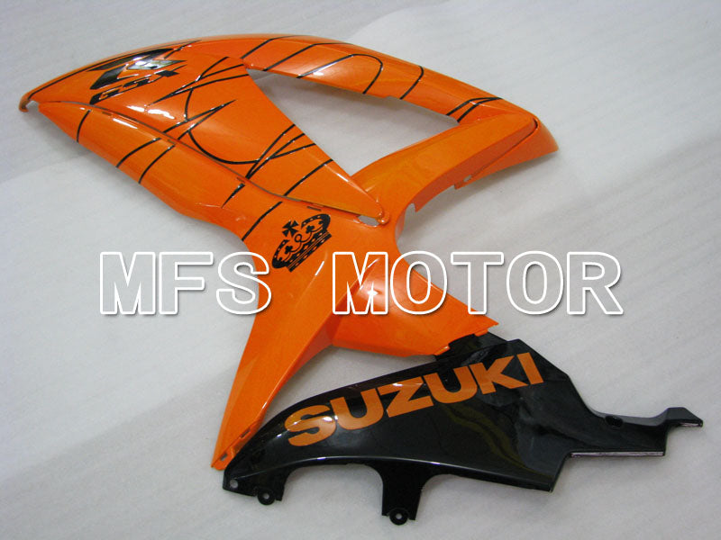 Suzuki GSXR600 GSXR750 2008-2010 Injection ABS Fairing - Corona - Black Orange - MFS2431