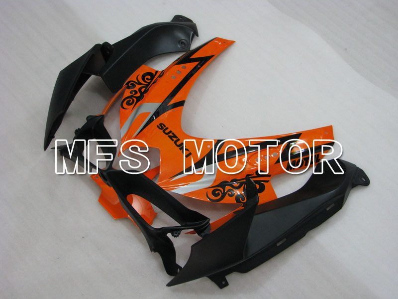 Suzuki GSXR600 GSXR750 2008-2010 Injection ABS Fairing - Corona - Black Orange - MFS2431