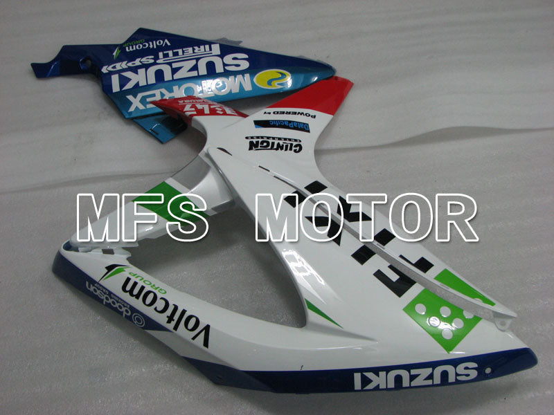 Suzuki GSXR600 GSXR750 2008-2010 Injection ABS Fairing - FIXI - Blue White - MFS2434