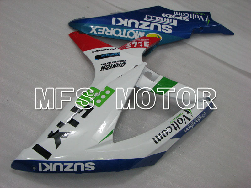 Suzuki GSXR600 GSXR750 2008-2010 Injection ABS Fairing - FIXI - Blue White - MFS2434
