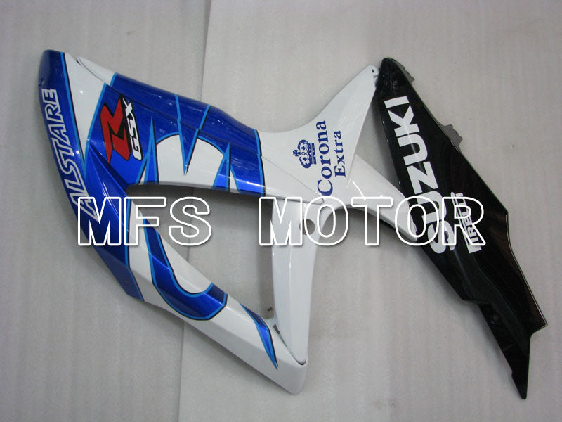 Suzuki GSXR600 GSXR750 2008-2010 Injection ABS Fairing - Corona - Blue White - MFS2443