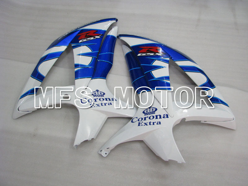 Suzuki GSXR600 GSXR750 2008-2010 Injection ABS Fairing - Corona - Blue White - MFS2443