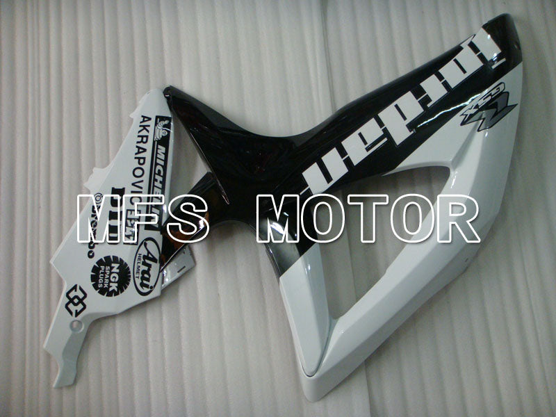 Suzuki GSXR600 GSXR750 2008-2010 Injection ABS Fairing - Jordan - Black White - MFS2449