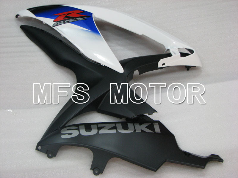Suzuki GSXR600 GSXR750 2008-2010 Injection ABS Fairing - Factory Style - Black White - MFS2477