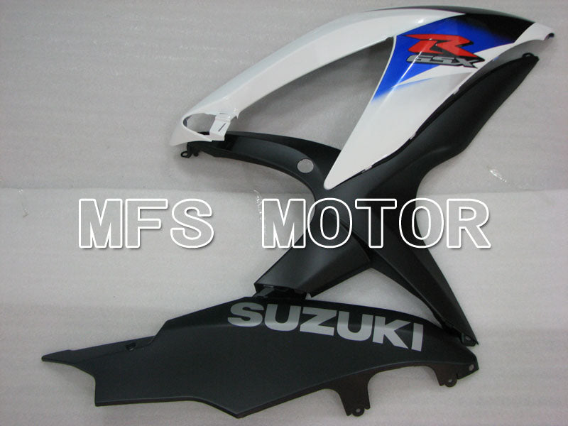 Suzuki GSXR600 GSXR750 2008-2010 Injection ABS Fairing - Factory Style - Black White - MFS2477